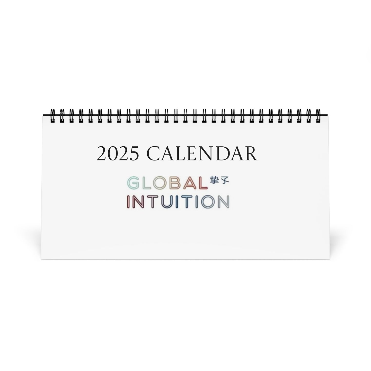 2025 Desktop Calendar - Global Intuition