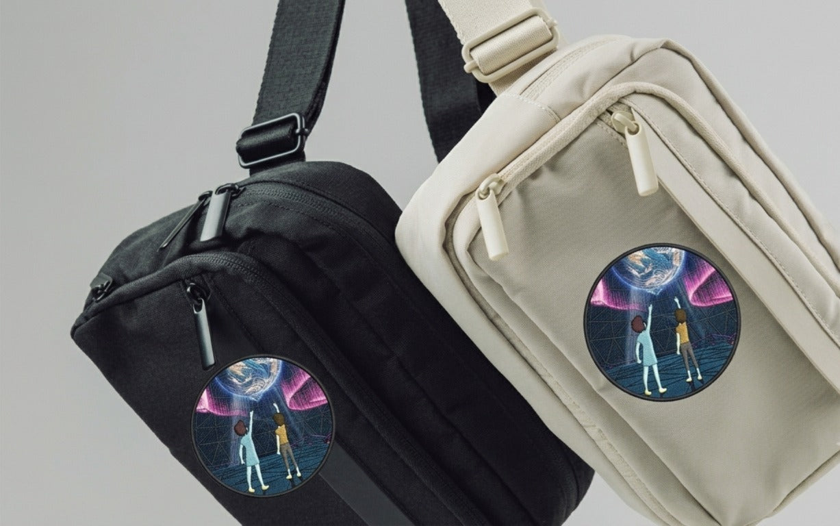 Cosmic Duo Bundle — Anime Graphic Tee + Crossbody Bag