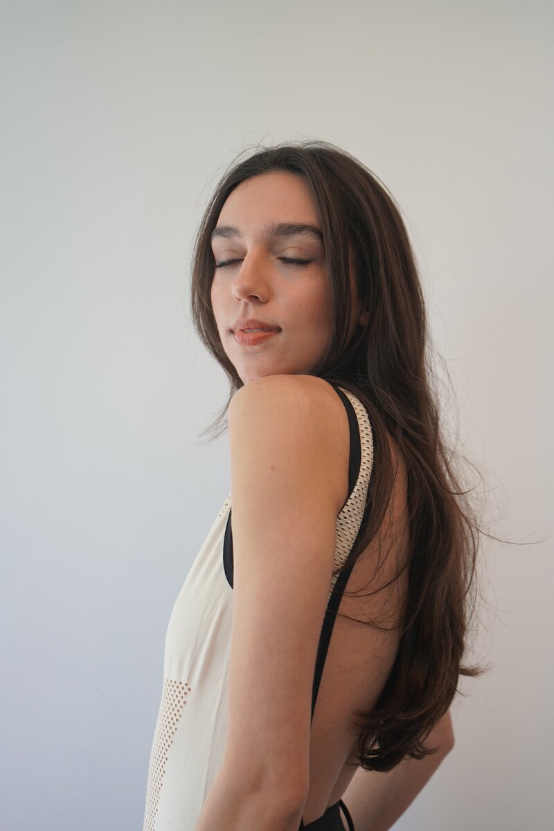 Intuition Beige Mesh Bodysuit