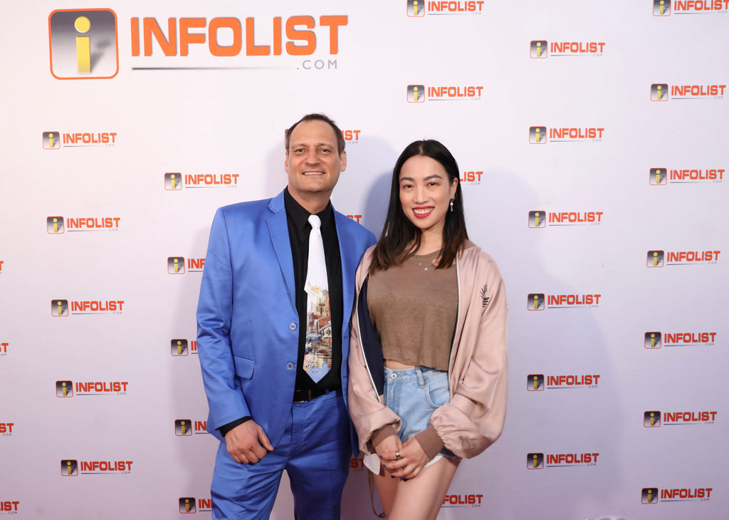 Founder of Global Intuition, Yi Zhou, Attends Star-Studded INFOLIST Pre-Emmys Soiree