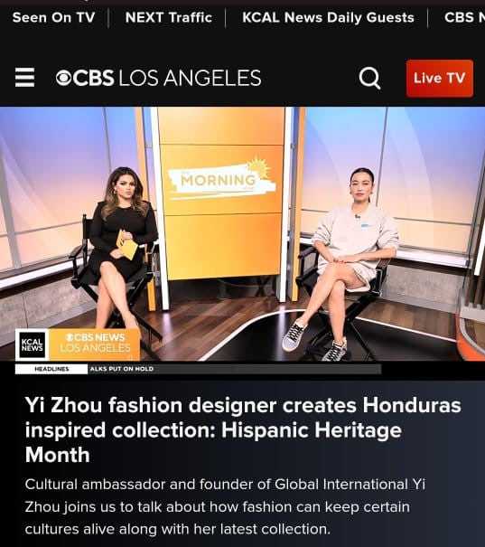 Yi Zhou fashion designer creates Honduras inspired collection: Hispanic Heritage Month