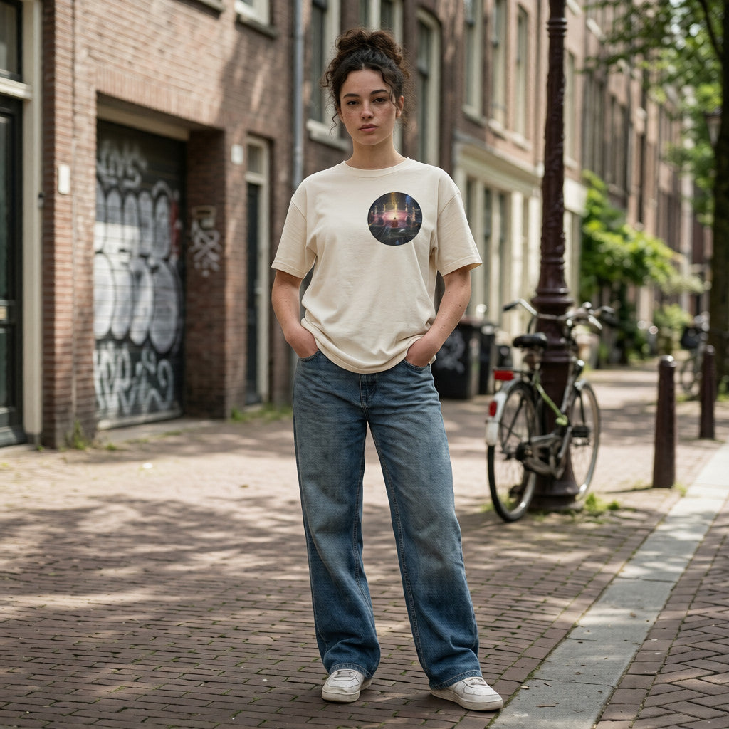Vintage Cream Boxy Tee