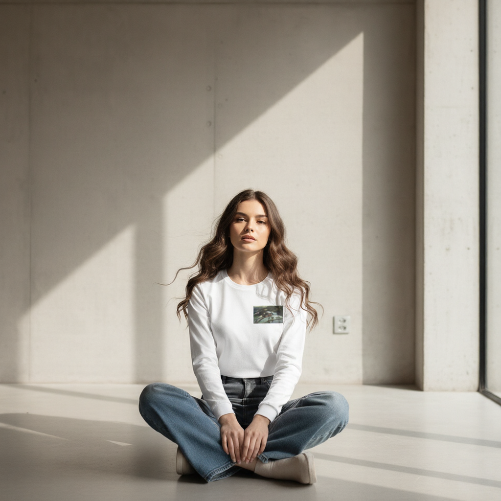 Serene Bloom Long Sleeve Tee