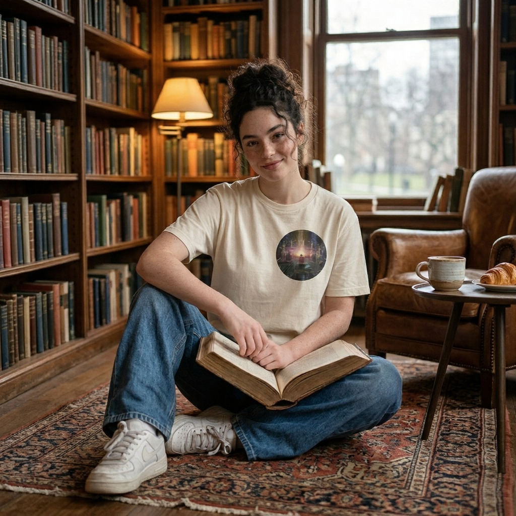 Vintage Cream Boxy Tee