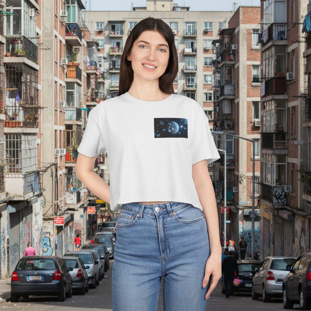 Celestial Cropped Tee