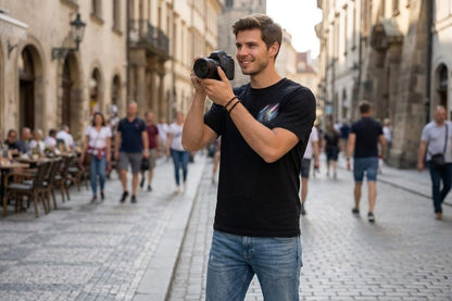 Strike Graphic Tee — Black