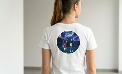 Cosmic Fragment Oversized T-Shirt