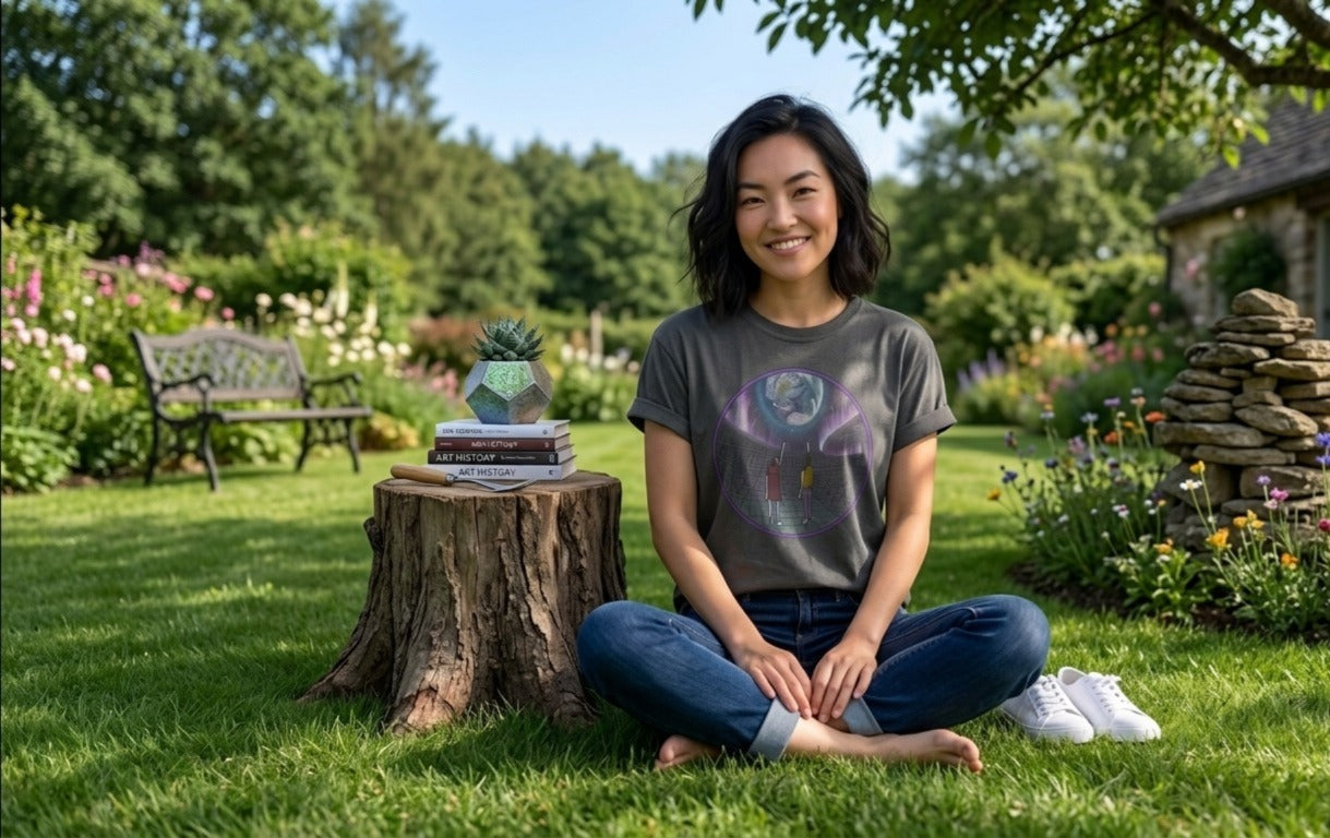 Cosmic Journey Graphic Tee — Unisex Relaxed Fit
