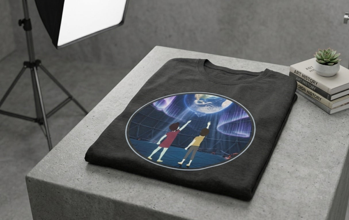 Cosmic Duo Bundle — Anime Graphic Tee + Crossbody Bag
