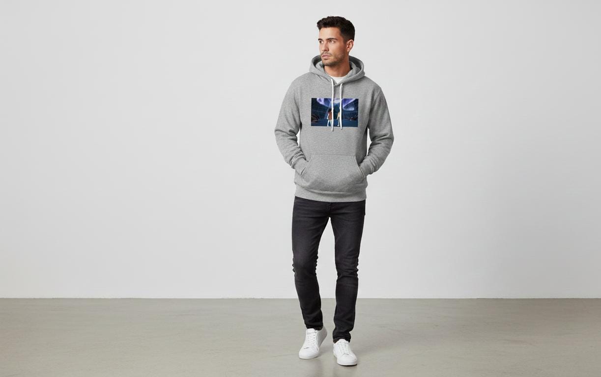 Dreamscape Artistic Apparel & Accessories Collection — T-Shirt, Hoodie & Beanie Set