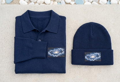 Skyline Eclipse Patch Tee & Apparel Collection – Embroidered Cloudburst Design