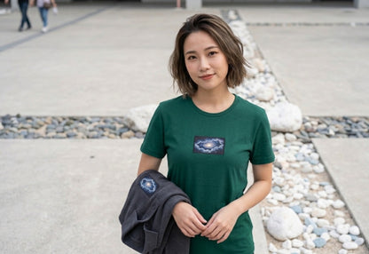 Skyline Eclipse Patch Tee & Apparel Collection – Embroidered Cloudburst Design