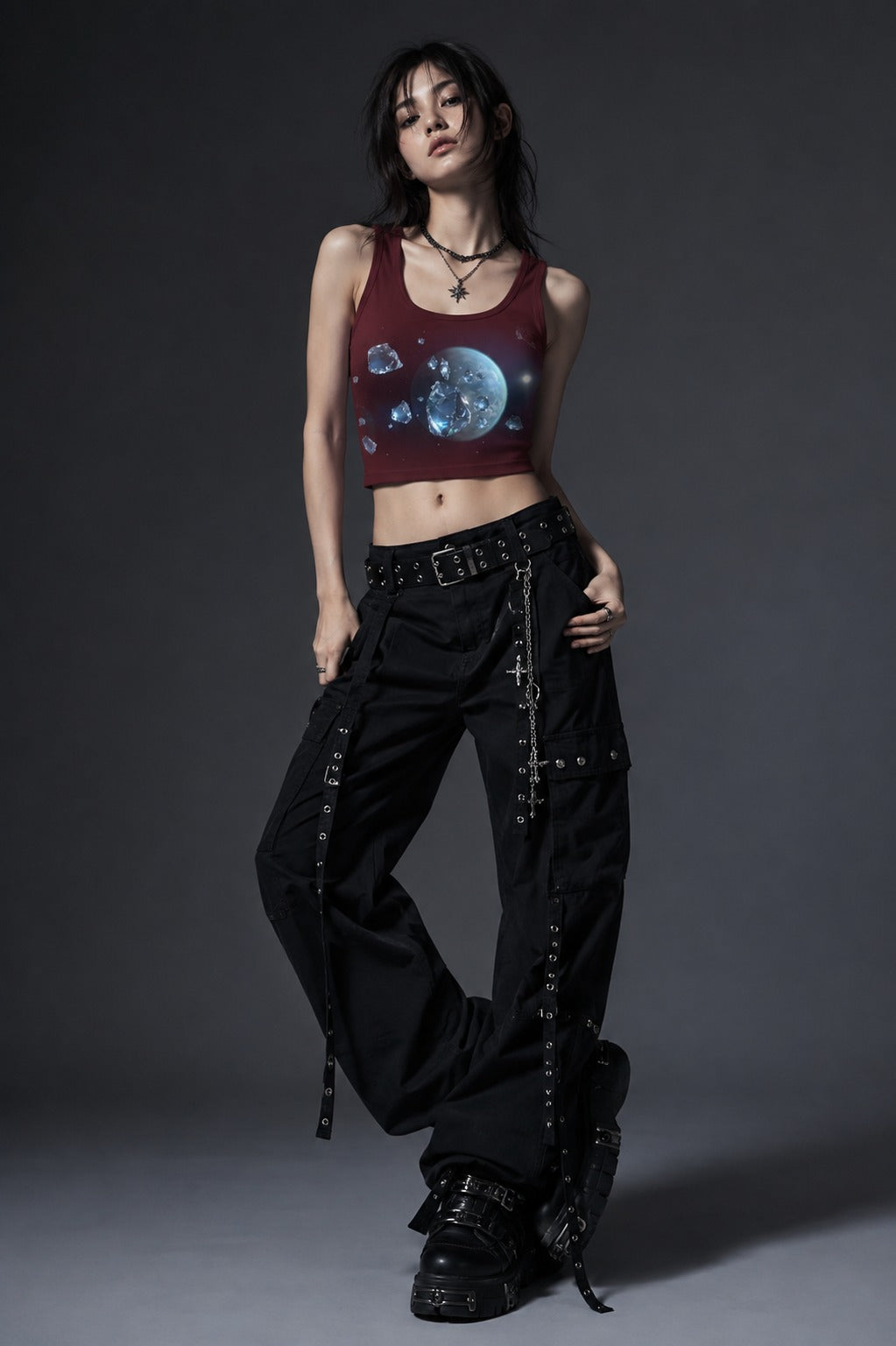 Crop kemi-sole