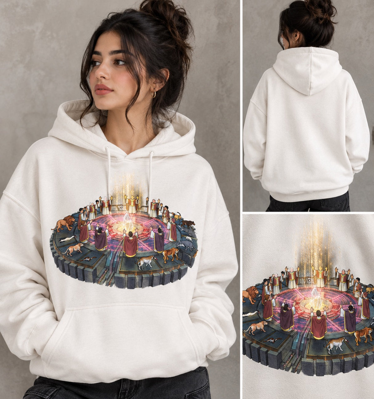 Ritual Circle Graphic Hoodie