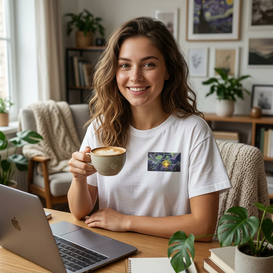 Crop Tee-Painterly Edition