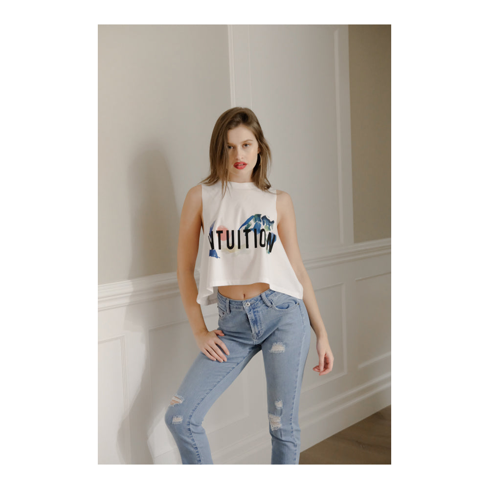 Intuition World Cropped Tank